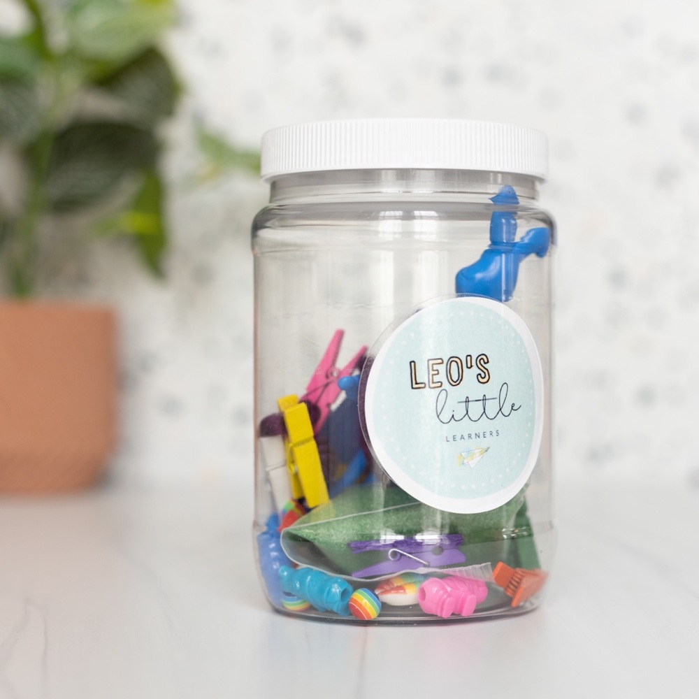 Rainbows & Robots Sensory Jar